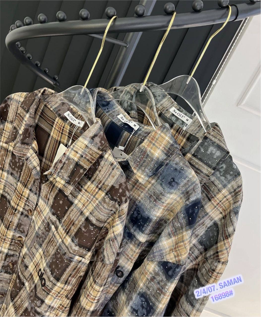 рубашка в клетку,рубашка женская клетка,рубашка хлопок,рубашка женская 7007 "клетка № 4",клетчатая рубашка