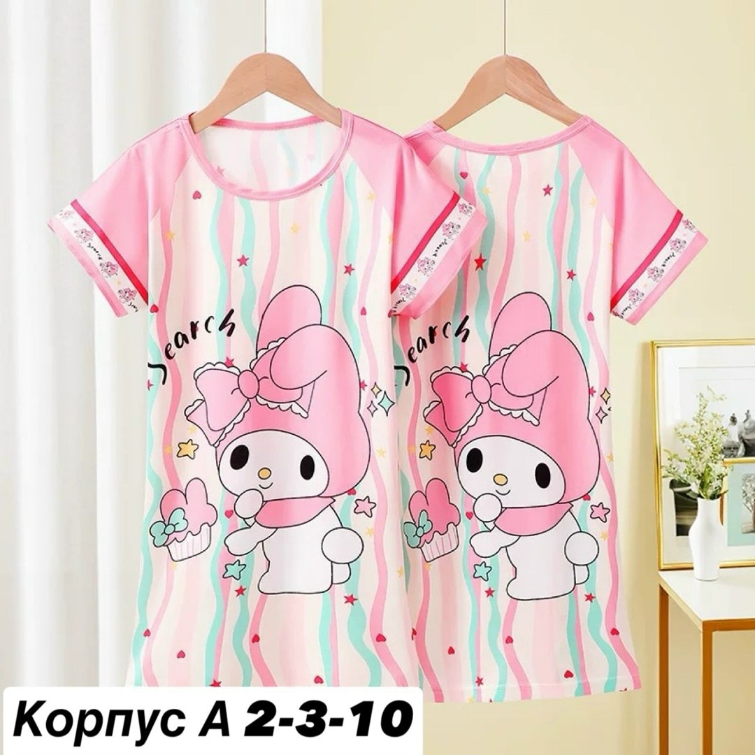 пижама для девочек,детская пижама sanrio,пижама с санрио,пижама для девочек детская,пижама домашний одежда