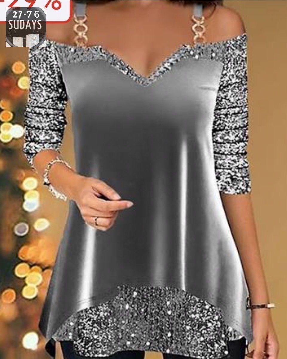 блестящий топ,платье с пайетками,одежда для женщин,блузка стильная,модные женские платья