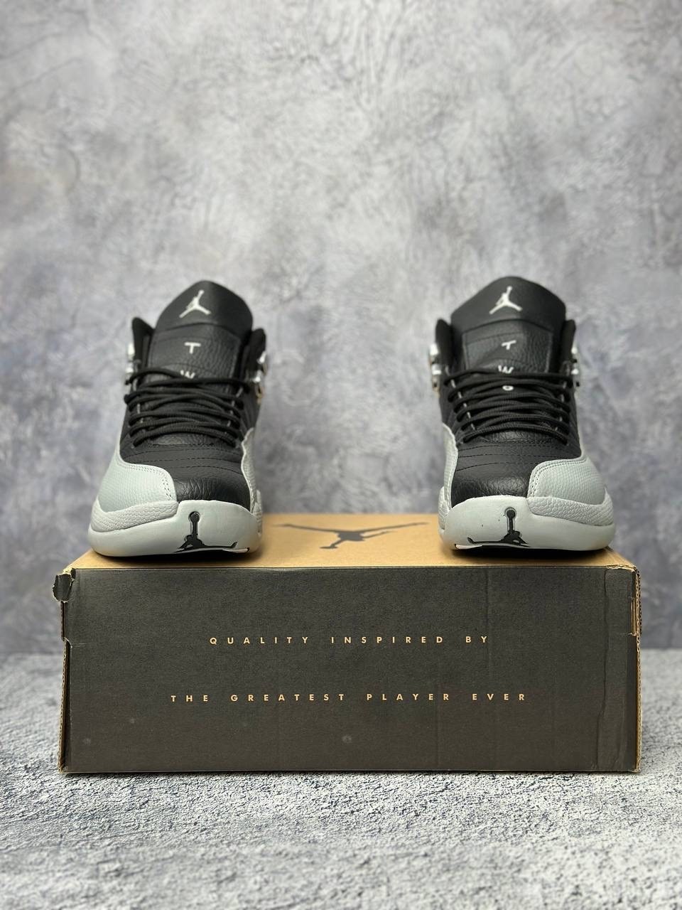 кроссовки air jordan 12 retro ps barons черный,кроссовки jordan 12 retro barons черный/серый,jordan retro 12,кроссовки nike air jordan 12 retro sp aj12,air jordan 12 retro