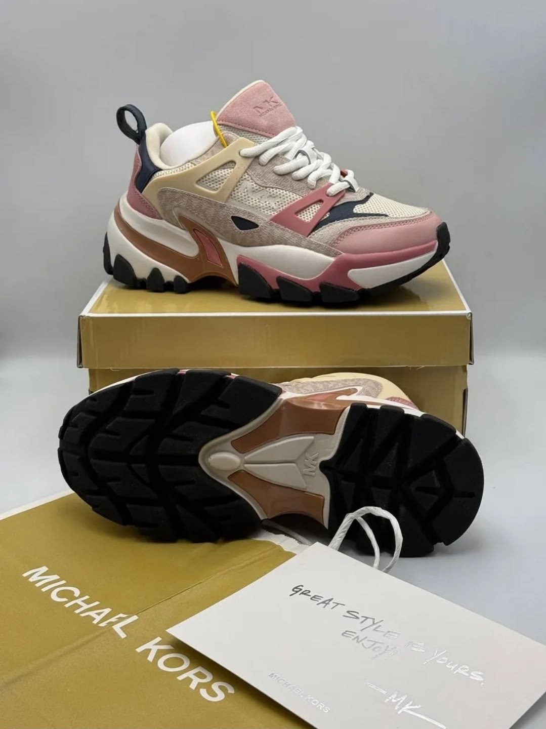 женские кроссовки,кроссовки michael kors,кроссовки,кроссовки натуральные,кроссовки женские розовый