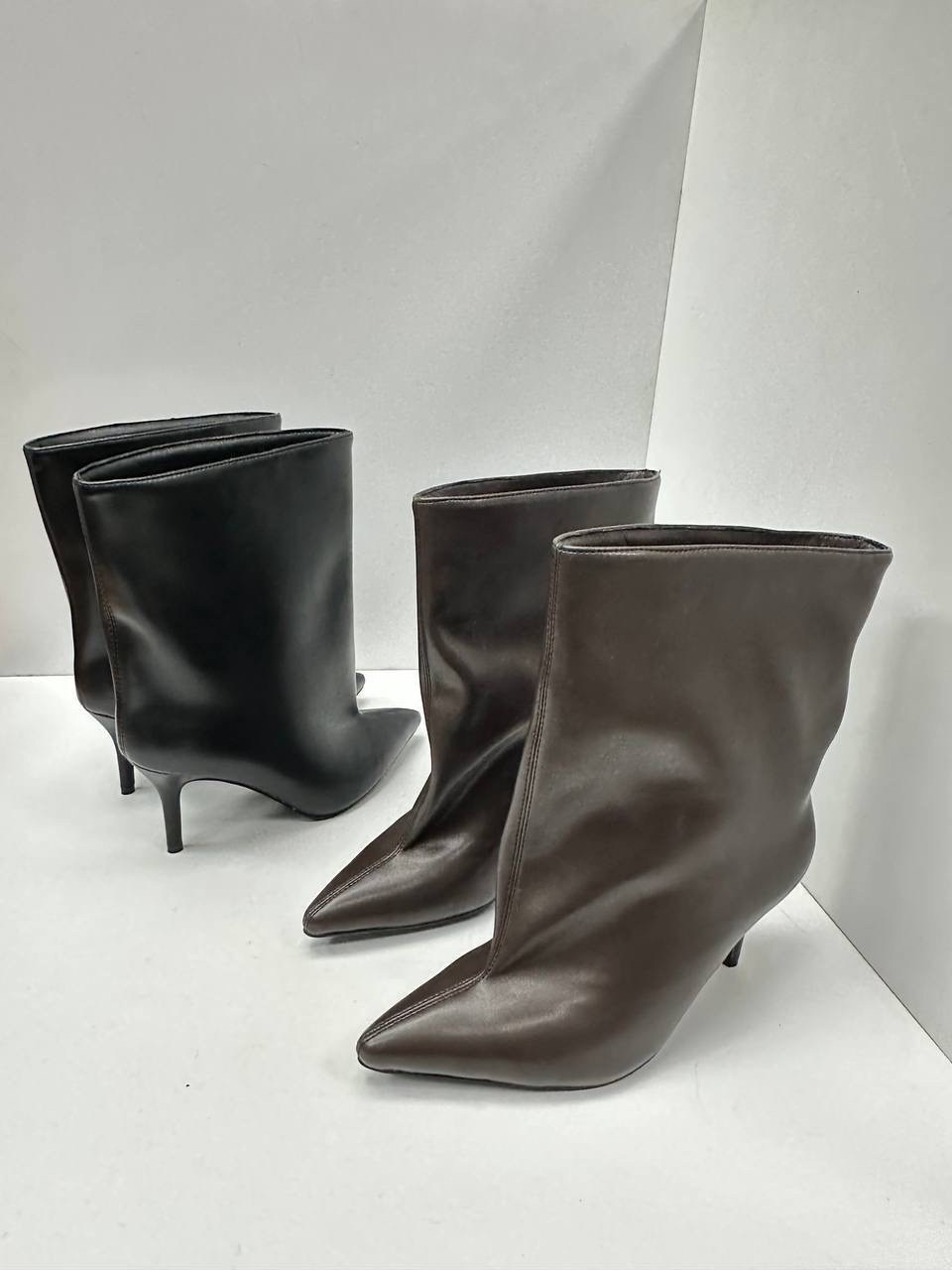 ботильоны женские,ботильоны каблуке,женские ботильоны с острым носком,,женская