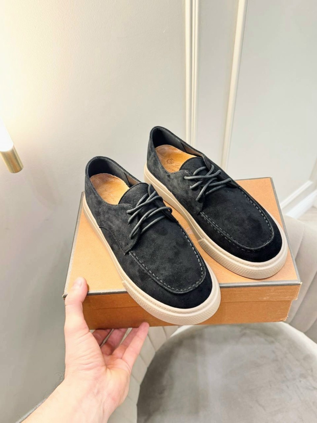 ,обуви,брендовая ,мужские замшевые лоферы,замшевые лоферы brunello cucinelli