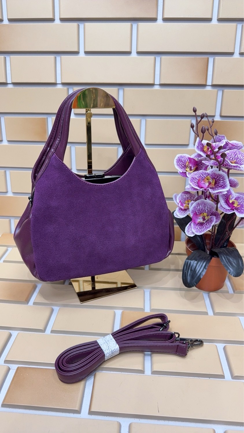 замшевая сумка,сумка хобо небольшая замшевая gu.sa,сумка женская замшевая,сумка хобо замшевая,сумка женская из натуральной замши