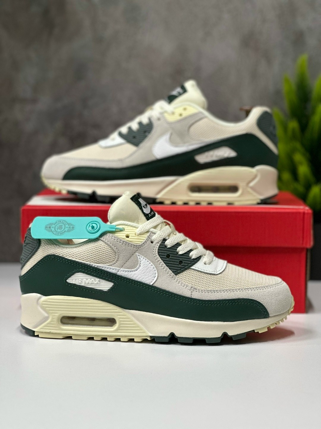 кроссовки nike air max 90,кроссовки nike air max 90 мужские,кроссовки nike air max 90 premium 'pro green',кроссовки,nike air max 90