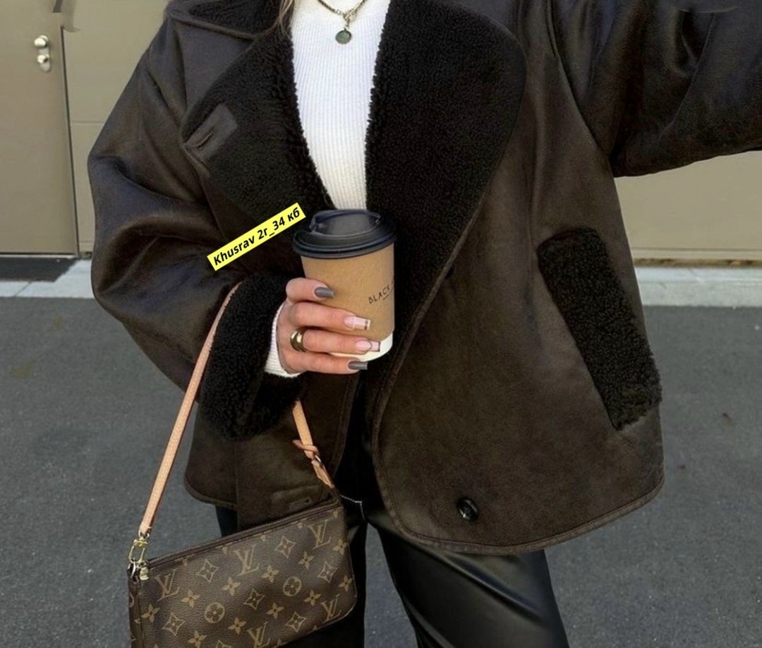 стиль одежды,дубленка авиатор зимняя осень оверсайз glossy style,дубленка женская оверсайз,зимняя дубленка оверсайз,дубленка оверсайз