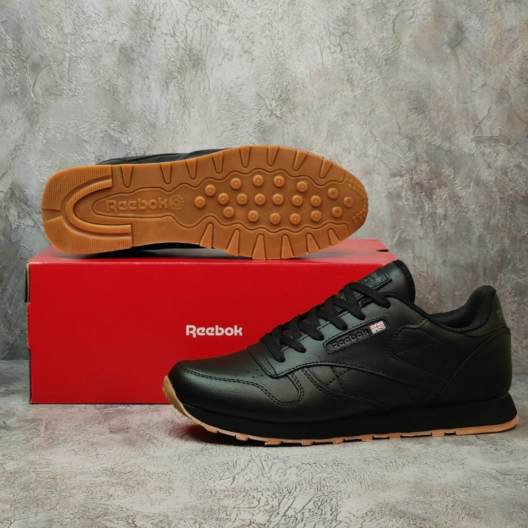 кроссовки reebok classic leather,кроссовки рибок классик мужские черные кожаные,reebok classic leather gum black,мужские кроссовки reebok classic leather,кроссовки reebok classic