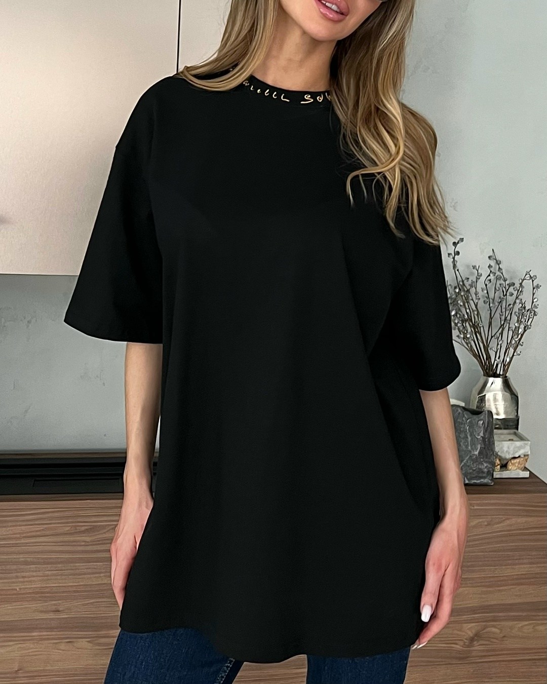 женская футболка,футболка женская оверсайз,футболки оверсайз,футболка женская черная,футболка оверсайз комбинированная