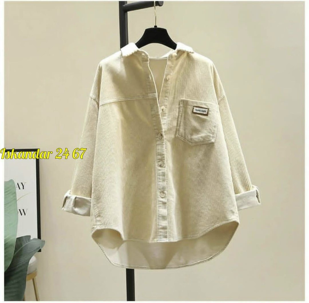 вельветовая рубашка женская,женская вельветовая рубашка с длинным рукавом,женская рубашка с карманами,вельветовая рубашка,рубашка женская