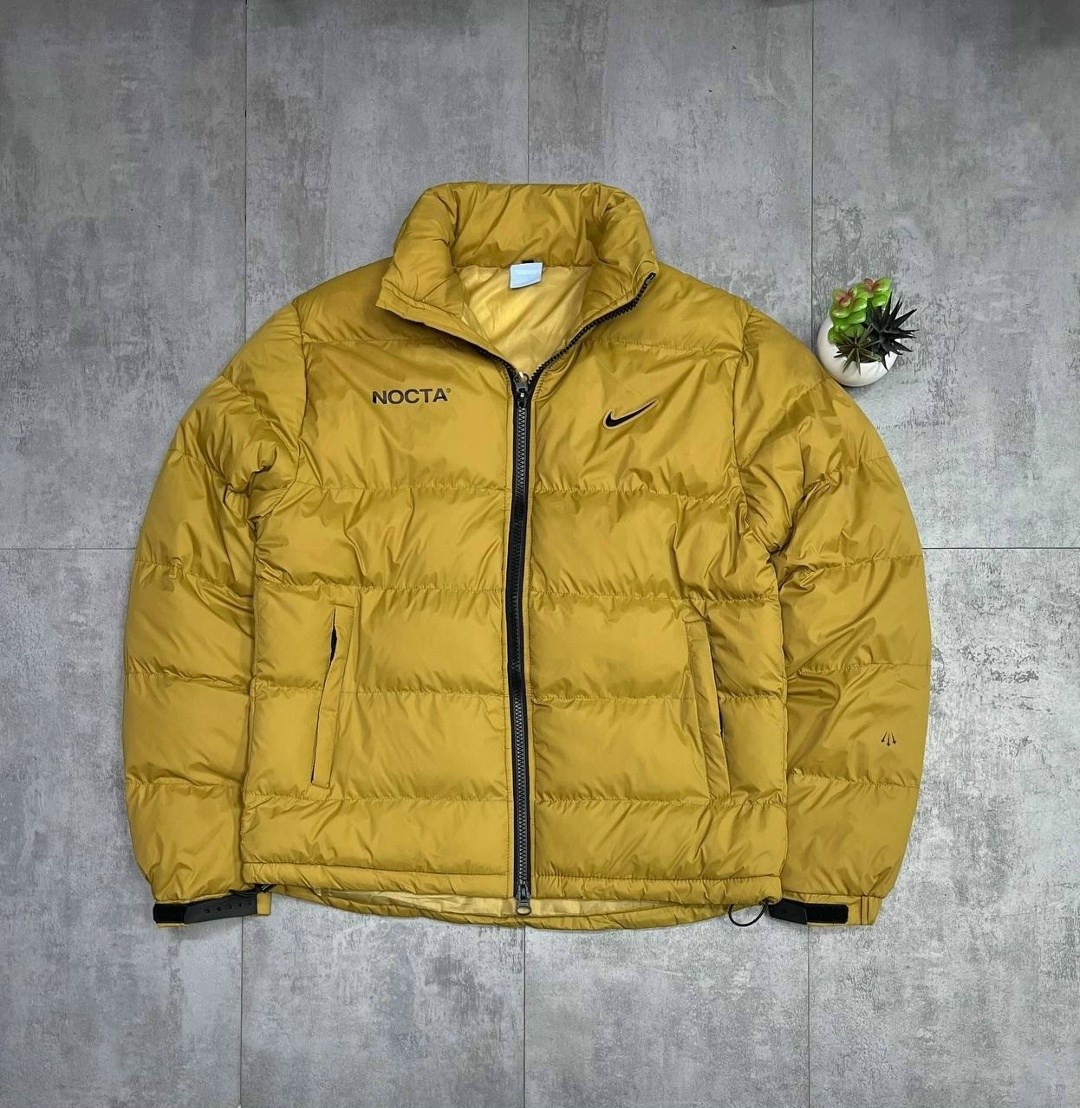 nocta nike пуховик,куртка зимняя nike,nike nocta пуховик желтый,куртка двухсторонняя nike,демисезонная куртка