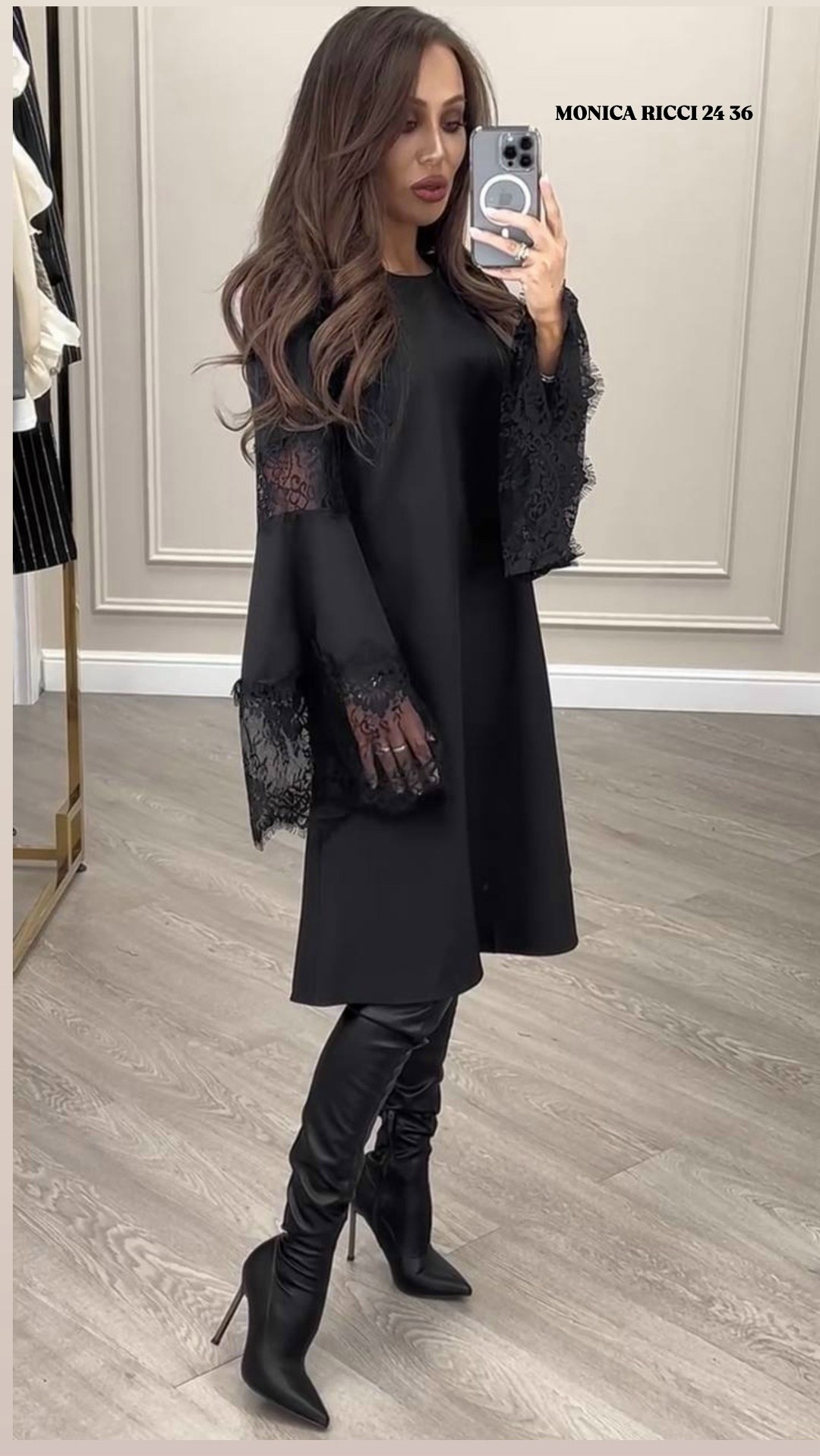 платье вечернее трапеция с кружевом lussotico 160748189,платье трапеция с кружевом,платье с кожаными вставками,платье вечернее трапеция с кружевом lussotico,стильное платье