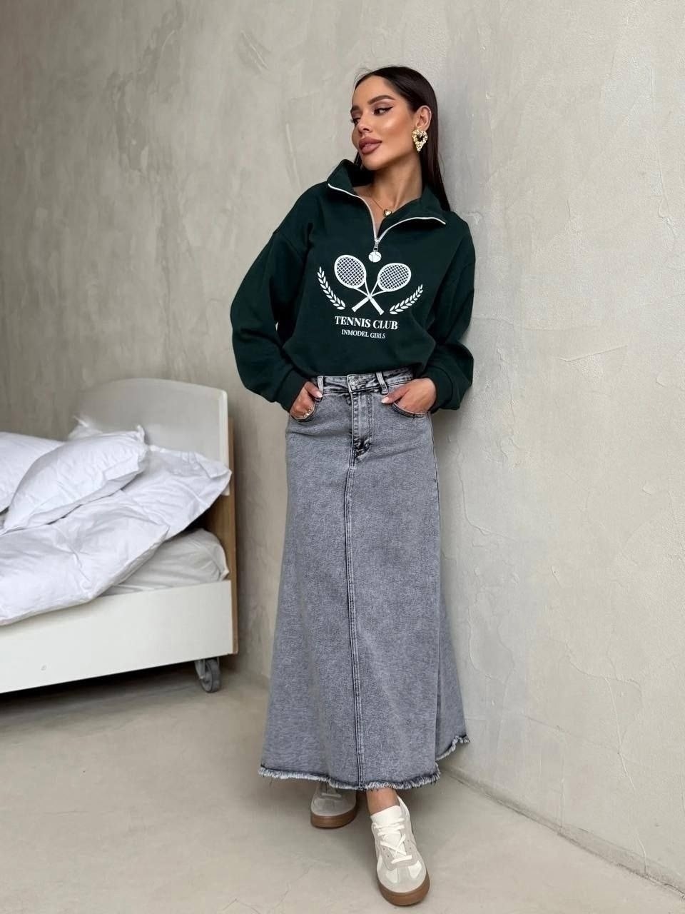 джинсовая юбка,длинная джинсовая юбка,джинсовая юбка макси,джинсовая юбка женская,женская длинная джинсовая юбка с высокой талией