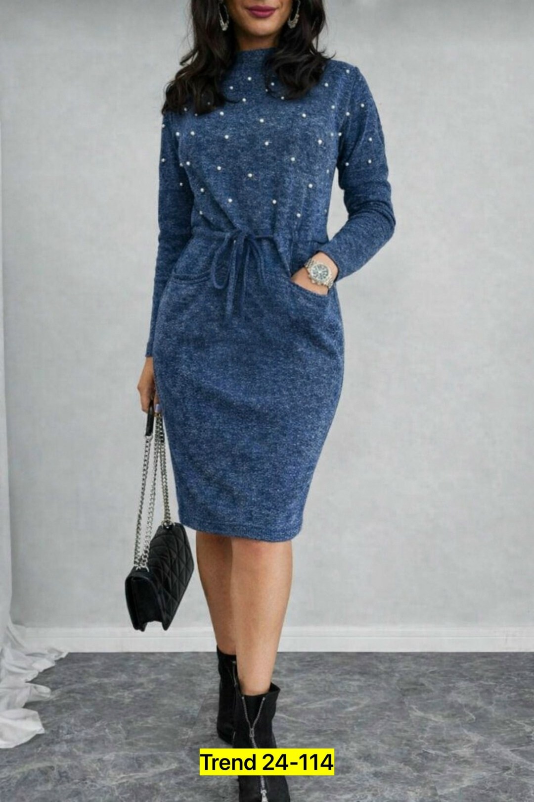 платье из ангоры,трикотажное платье,теплое платье,платье женское,платье с поясом