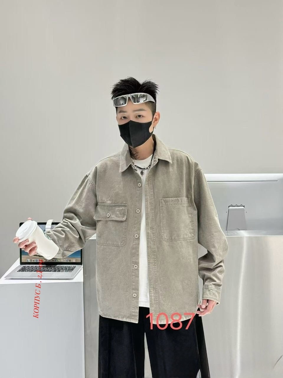 мужская вельветовая рубашка,повседневная куртка,куртка с карманами,мужская повседневная рубашка,вельветовая рубашка мужская оверсайз