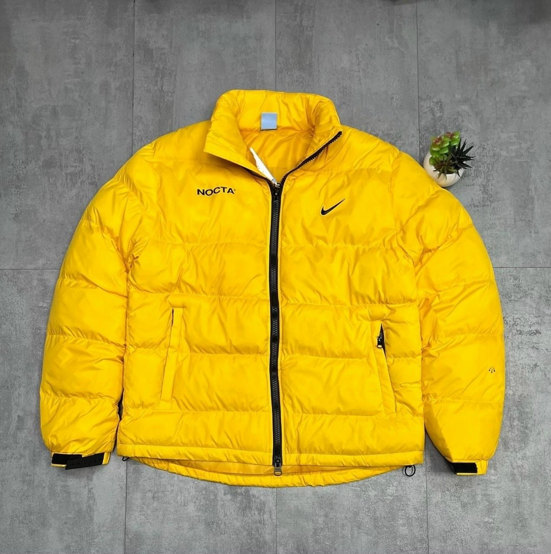 nocta nike пуховик,куртка зимняя nike,nike nocta пуховик желтый,куртка двухсторонняя nike,демисезонная куртка