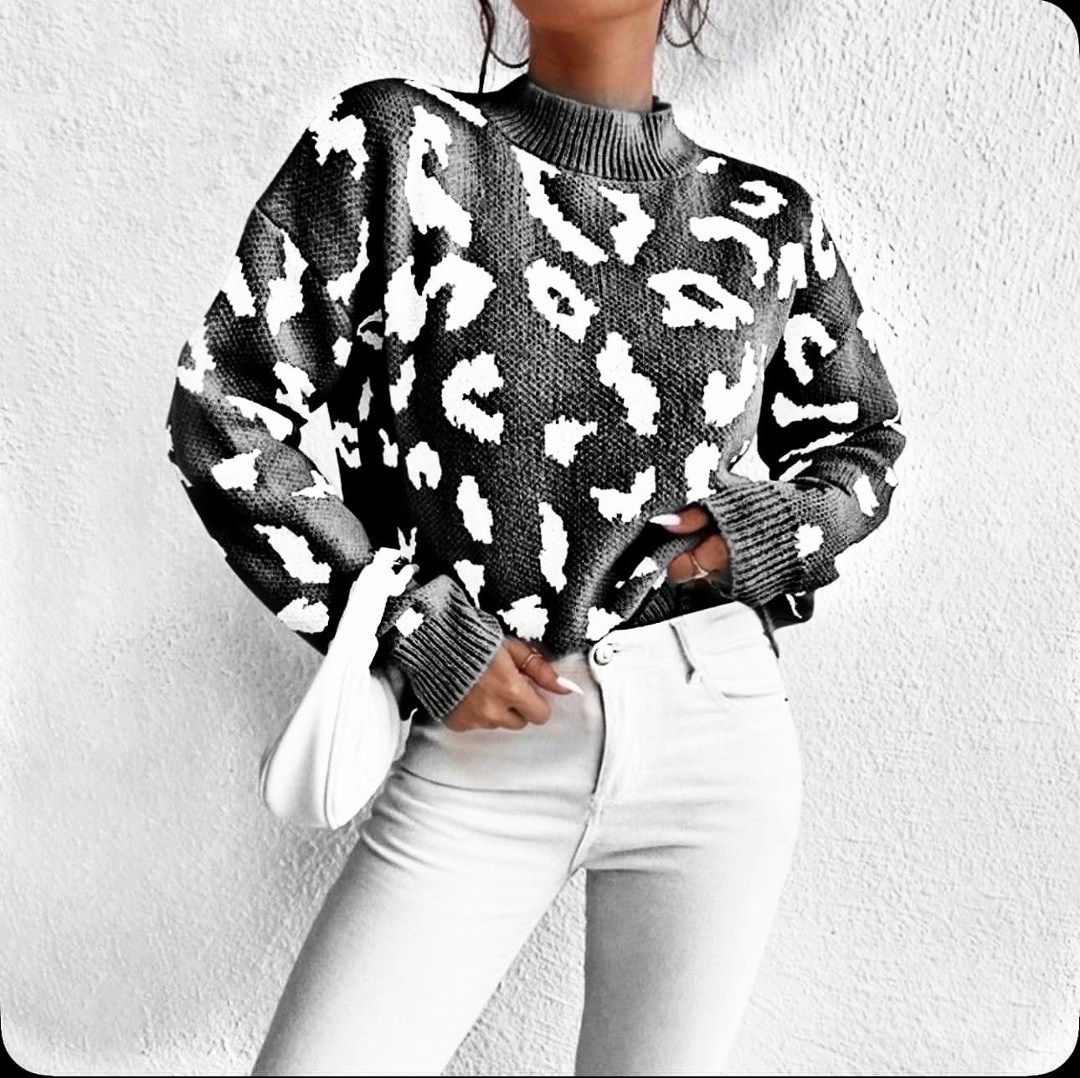 красивые свитера,свитера женские,свитер с принтом,свитеры модные,вязаные свитера