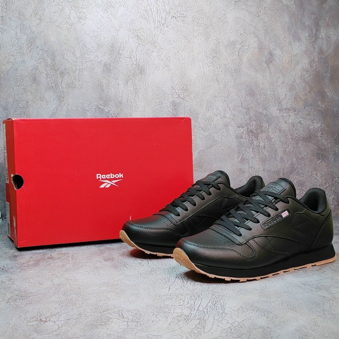 кроссовки reebok classic leather,кроссовки рибок классик мужские черные кожаные,reebok classic leather gum black,мужские кроссовки reebok classic leather,кроссовки reebok classic