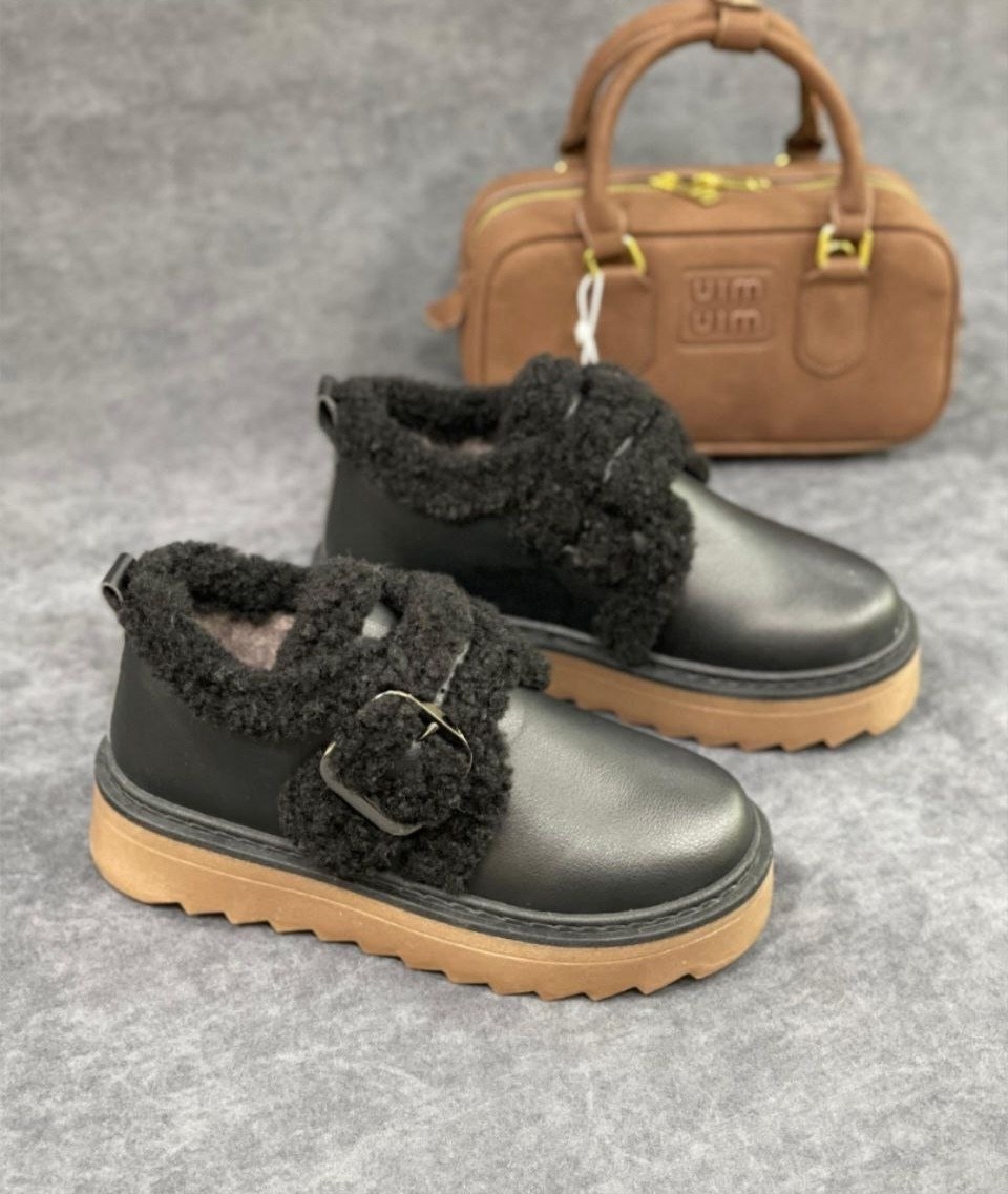 угги зимние укороченные с мехом luciana,угги зимние женские,угги зимние короткие на платформе amalino,,угги короткие зимние черные с мехом