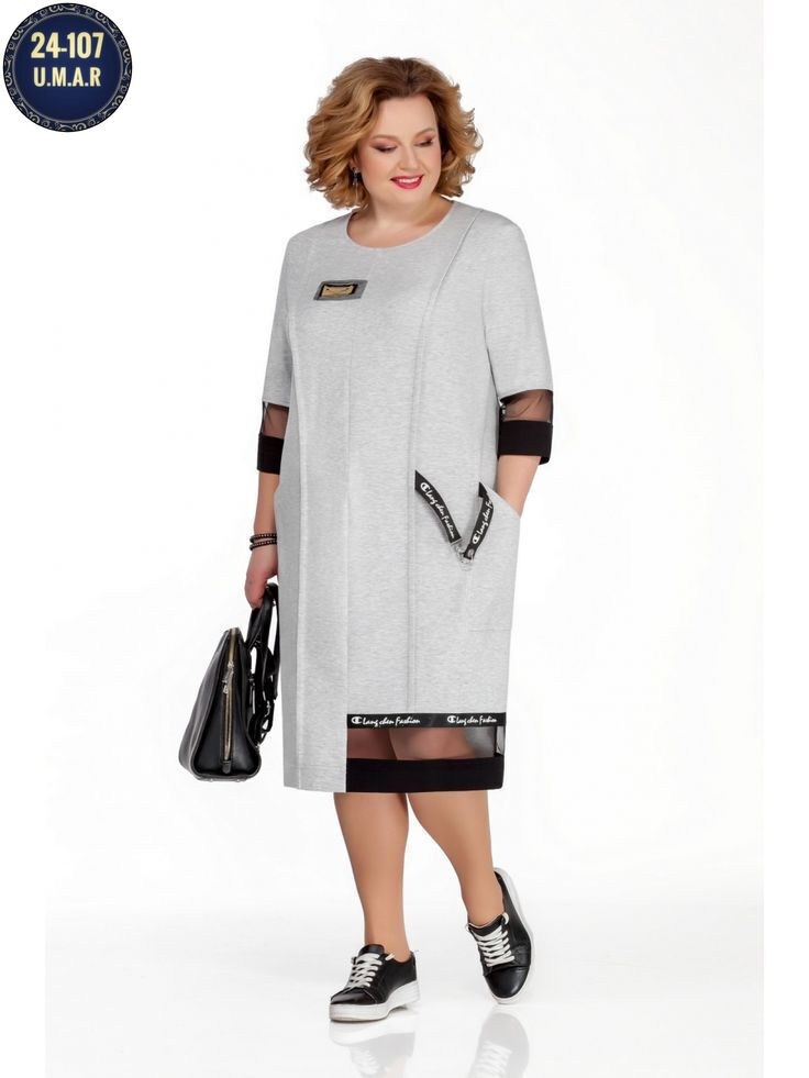 платье для полных женщин,платье для полных,платье pretty,платье michel chic 2073 серый,одежда для полных
