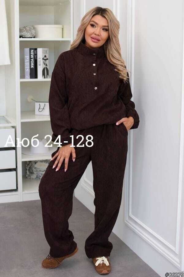 костюм вельветовый больших размеров magico 170318199,костюм женский,костюм коричневый,костюм вельвет ,костюм вельветовый больших размеров magico