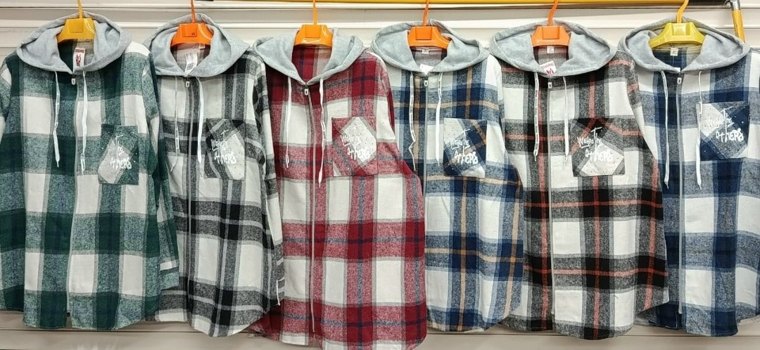 рубашка с капюшоном,рубашка женская в клетку с капюшоном,теплая рубашка,рубашка в клетку,рубашка на флисе