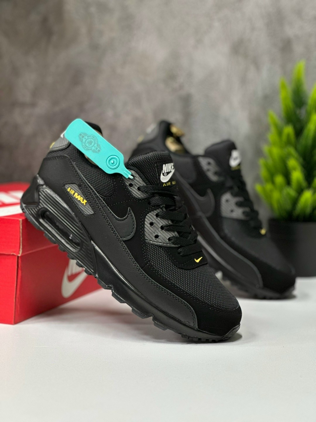кроссовки nike air max 90,кроссовки мужские nike air max 90,кроссовки nike air max 90 кожаные черные,кроссовки,мужские кроссовки nike air max