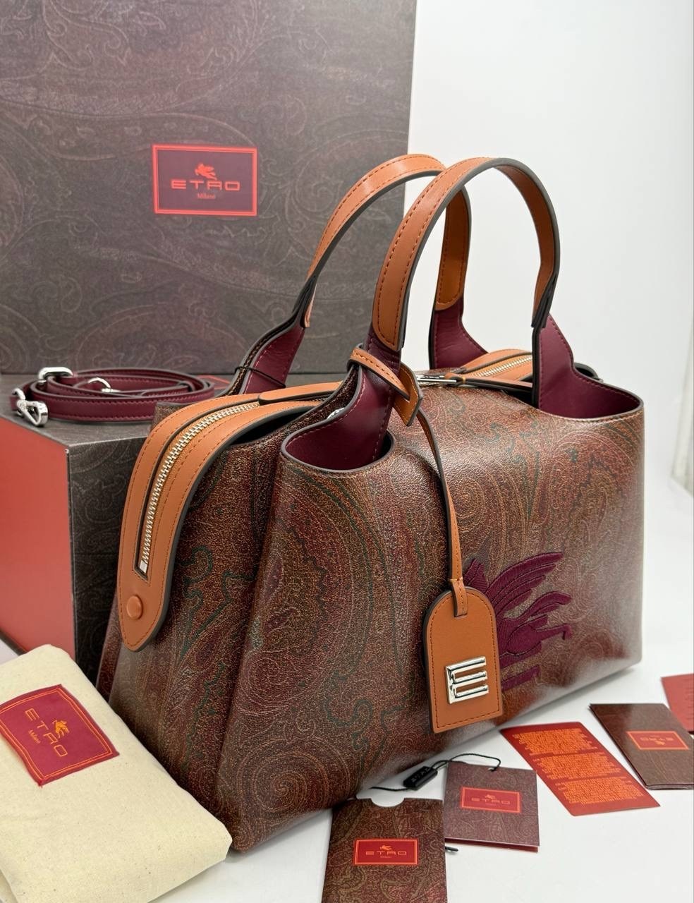 сумка,женская сумка,etro средняя сумка-тоут paisley libra коричневый,etro сумка женская,etro сумка