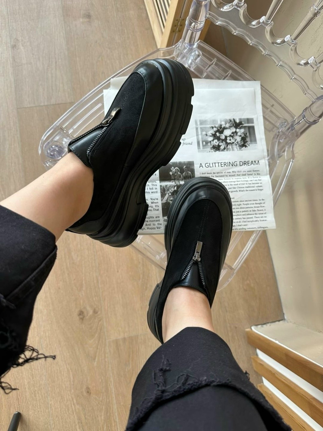 ,лоферы женские,женские обуви,лоферы ,платформа