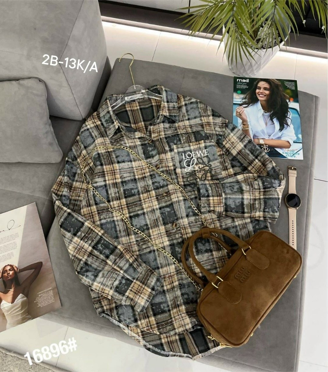 рубашка в клетку,рубашка хлопок,рубашка в клетку оверсайз варенка umalook,рубашка хб,рубашка