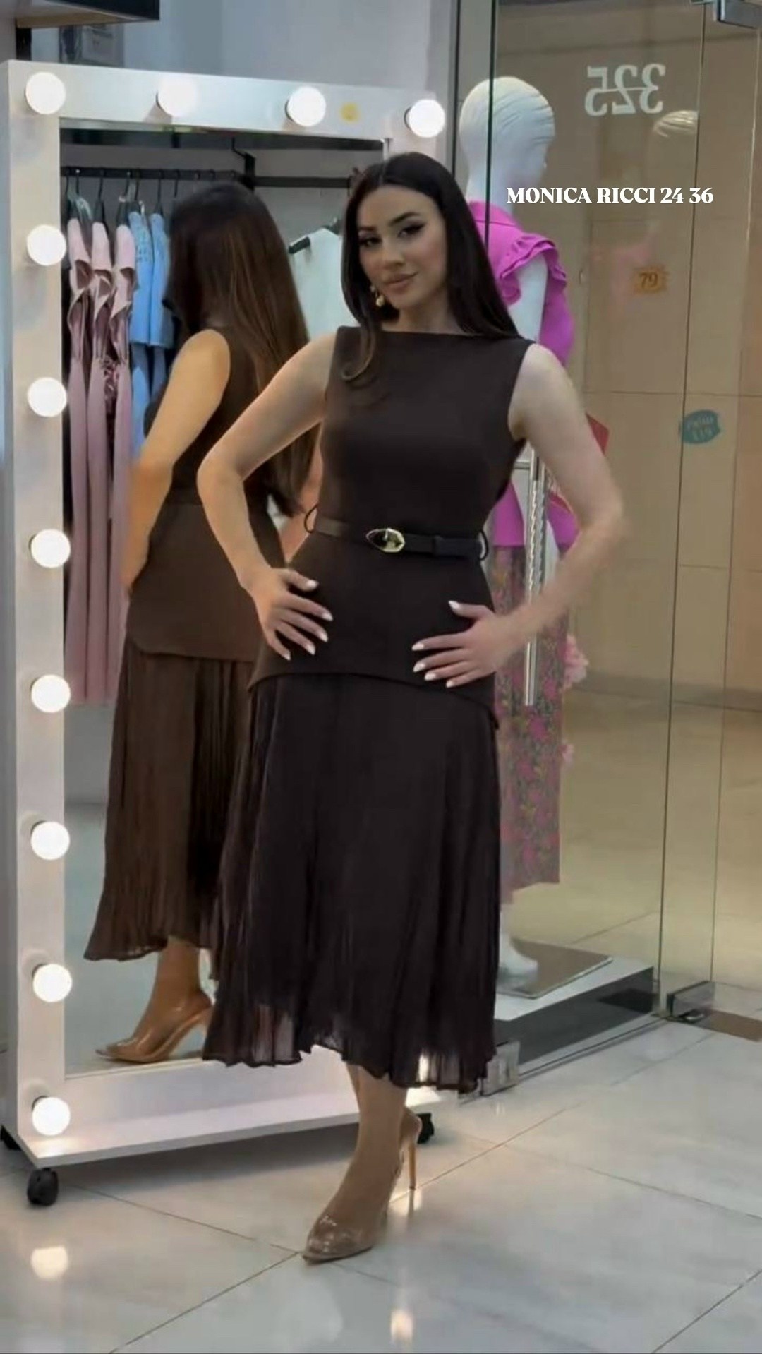 длинное платье,платье,топ и юбка,костюм с поясом