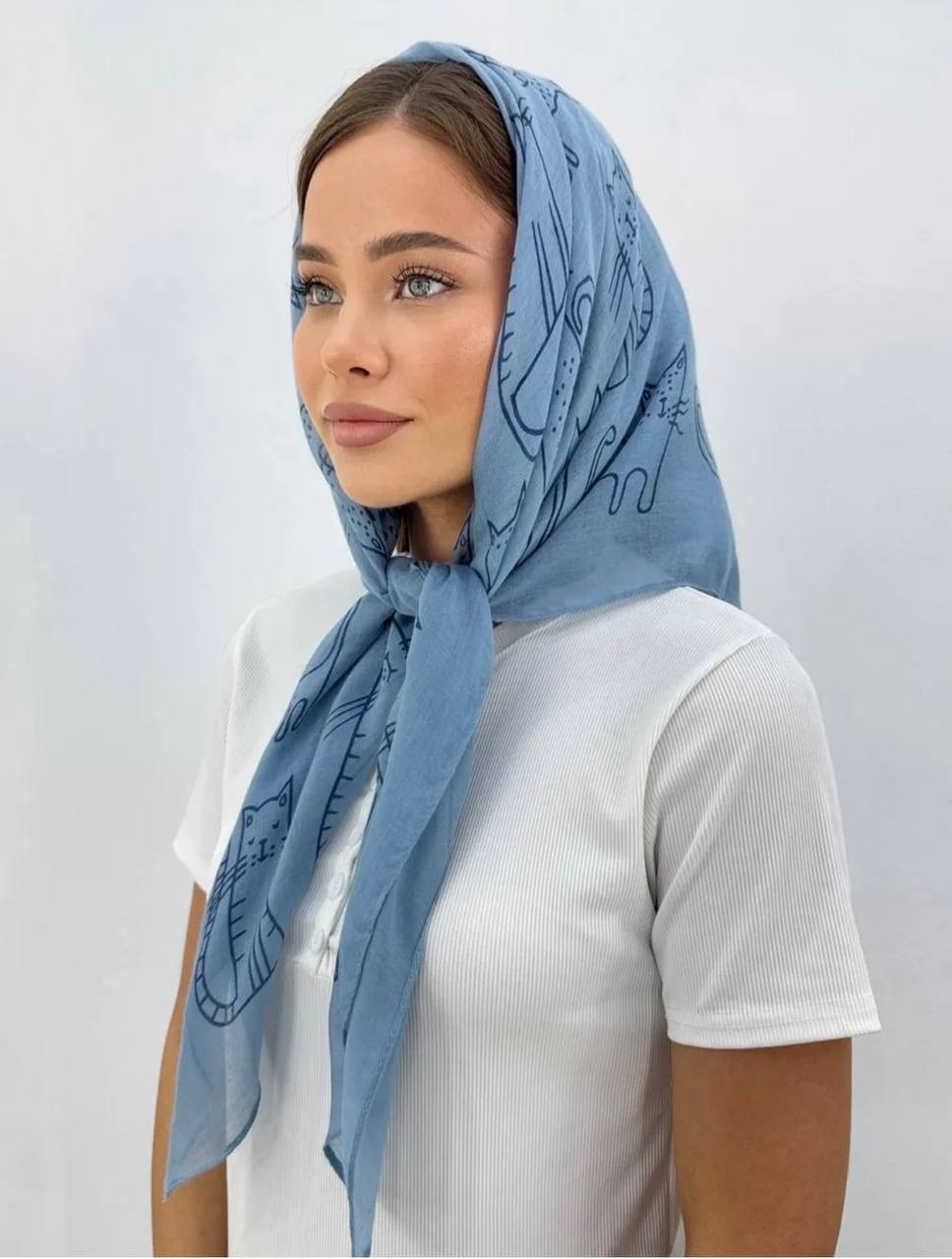 платок косынка на голову и шею,платок косынка на голову,платки тонки,платок черный,платок женская