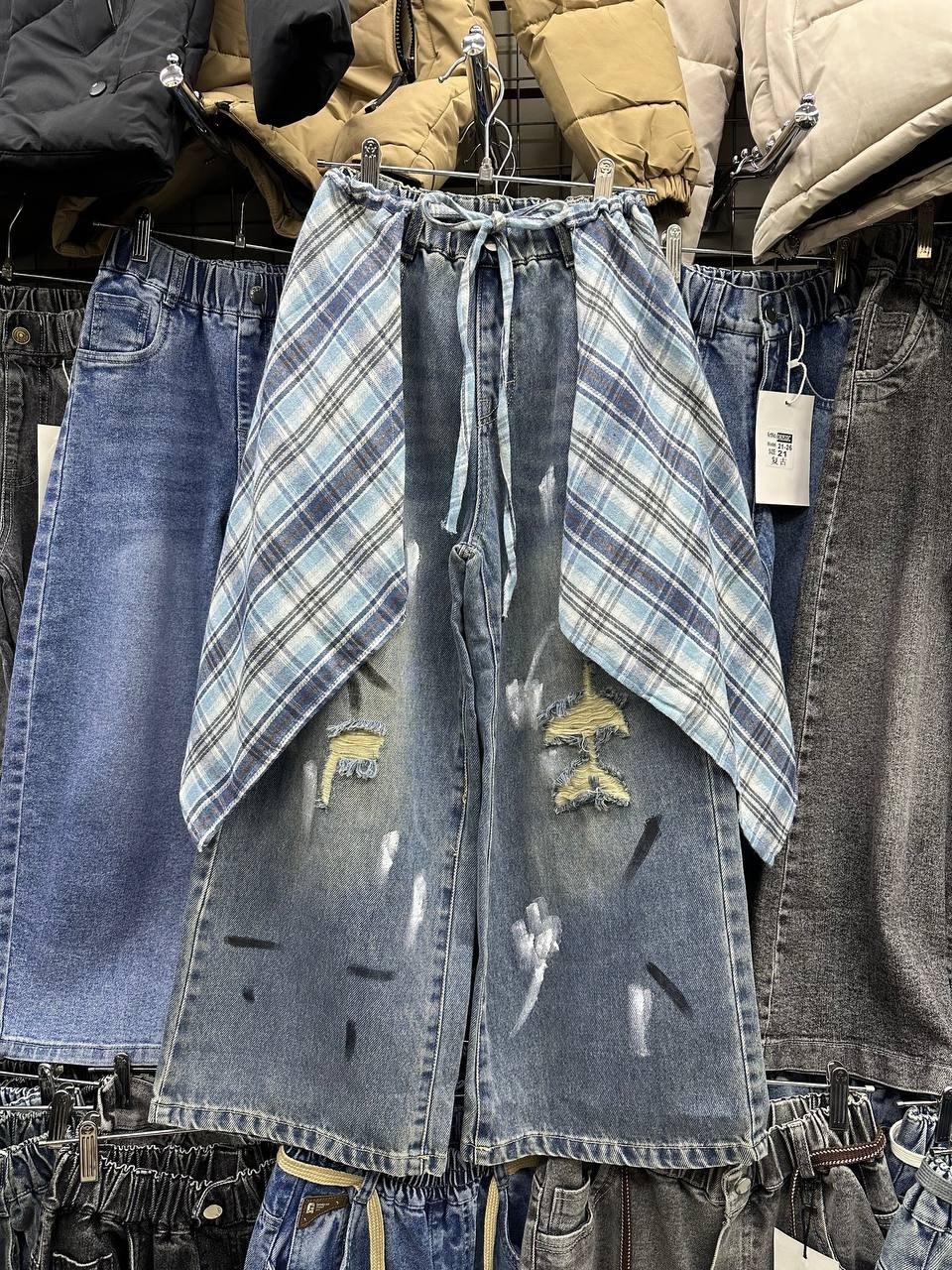 джинсовые юбки,женская джинсовая юбка,юбка женская джинсовая средней длины с асимметричным подолом,длинная джинсовая юбка,женская джинсовая юбка с высокой талией