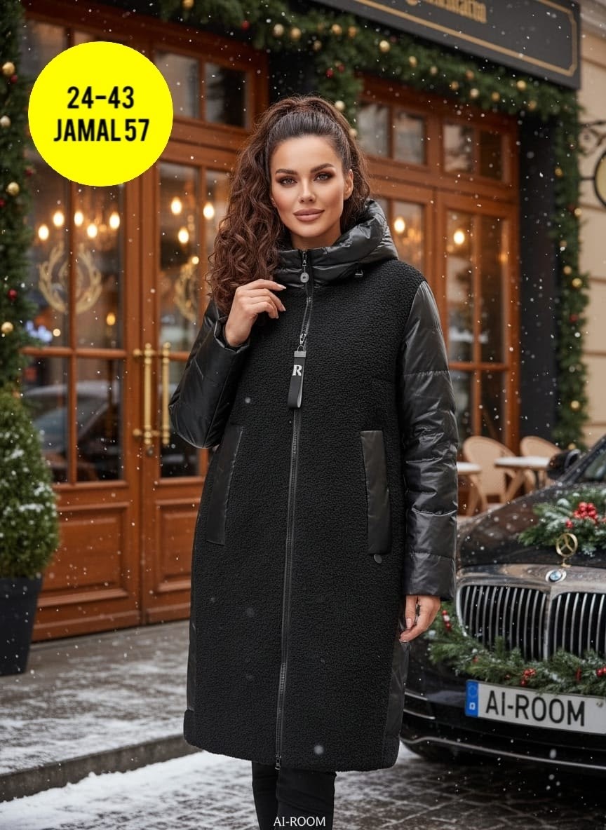 куртка женская,куртка удлиненная,пуховик удлиненный,пальто комбинированное,зимняя пальто