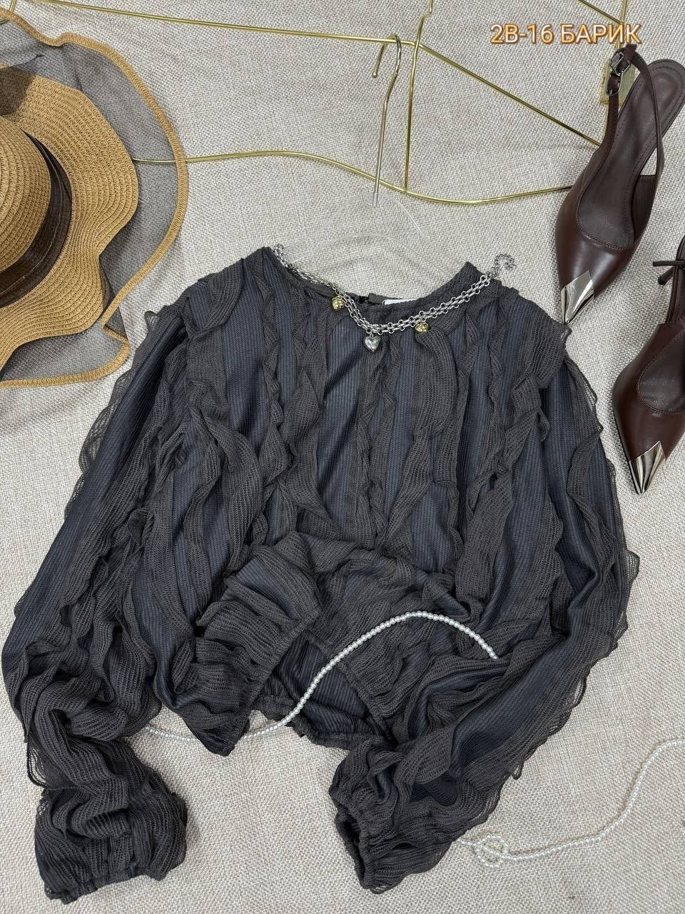 блузка с оборками,женская шифоновая блузка,винтажная блузка,женская блузка,блузы