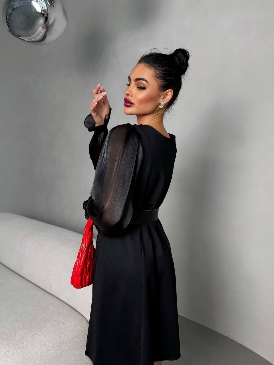 платье,женское платье,элегантное платье,платье с поясом,стильное платье