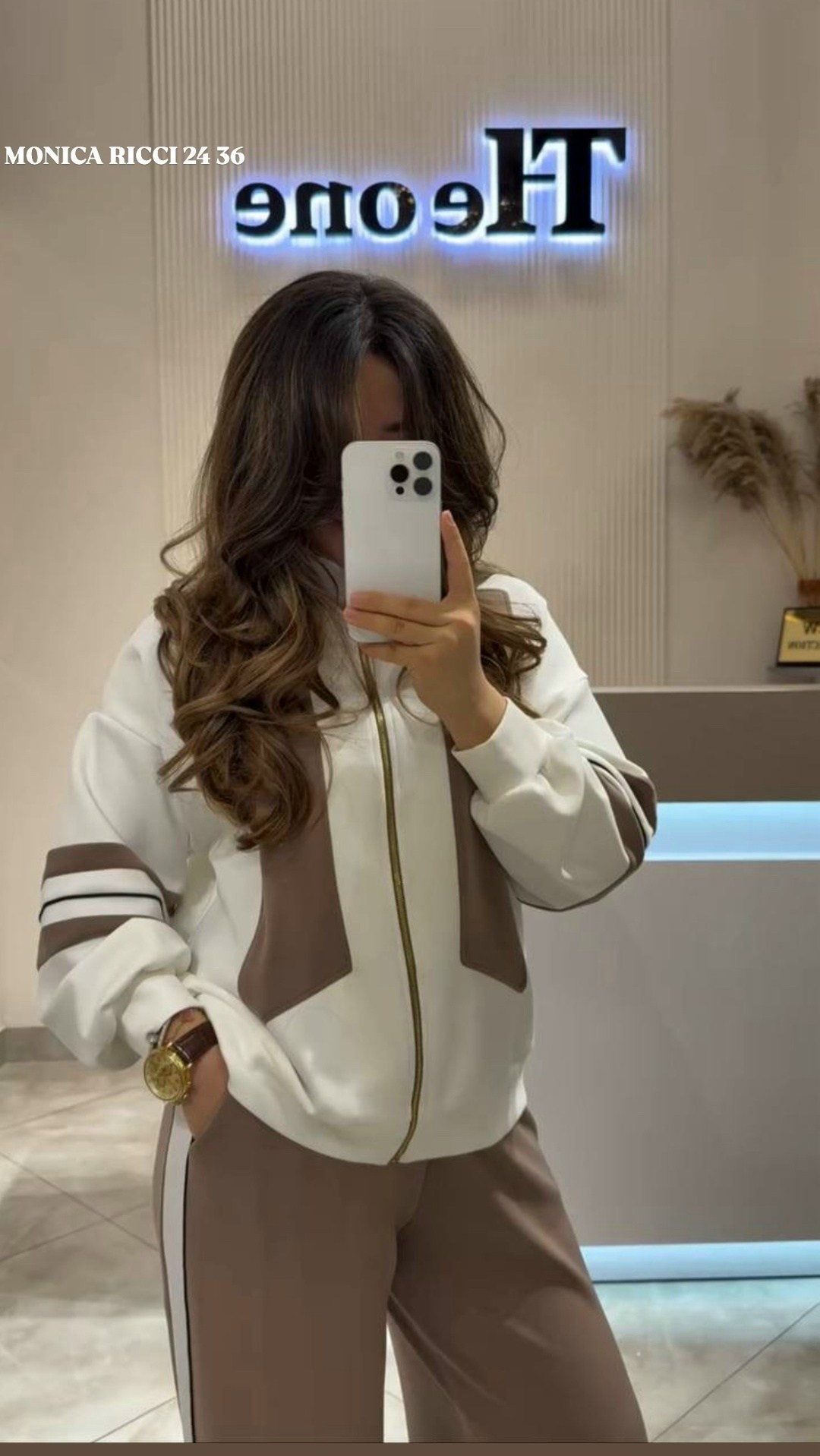 стильные костюмы,спортивный костюм,костюм с брюками,спортивный костюм fantazia mod 4964 молочный, светлый коричневый размер 44-54,спортивный костюм женский