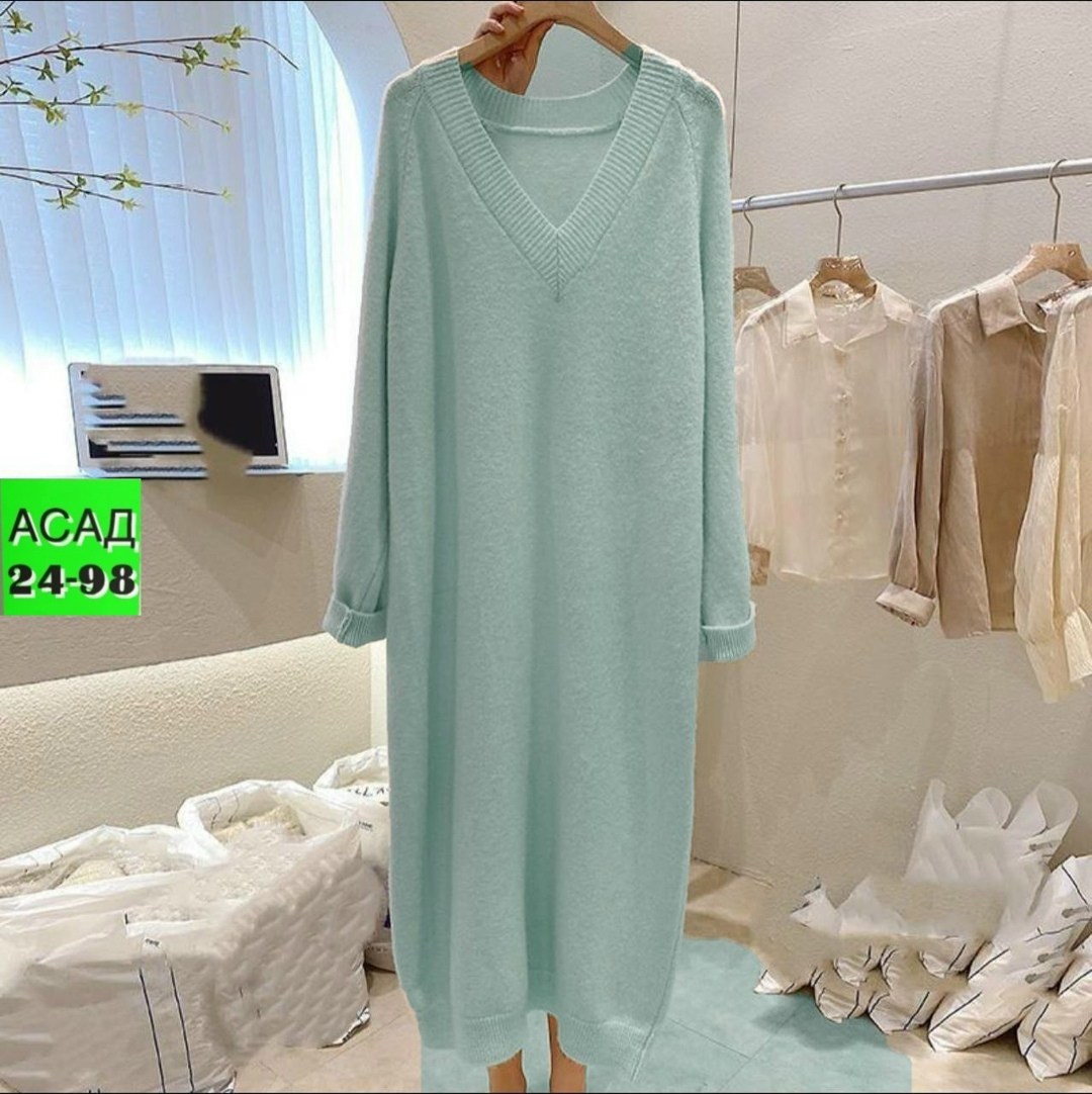 трикотажное платье,платье женская,вязаное платье свитер,шерстяное платье,платье длинное вязаное