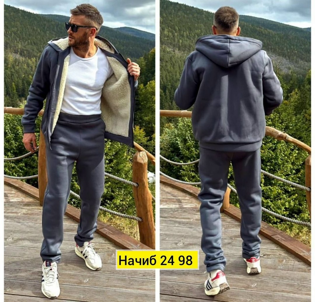 костюм спортивный мужской,костюм мужской спортивный на флисе арт. 8583634,спортивный костюм на флисе мужской,мех мужская спортивная одежда,костюм двойка для мужчин флис