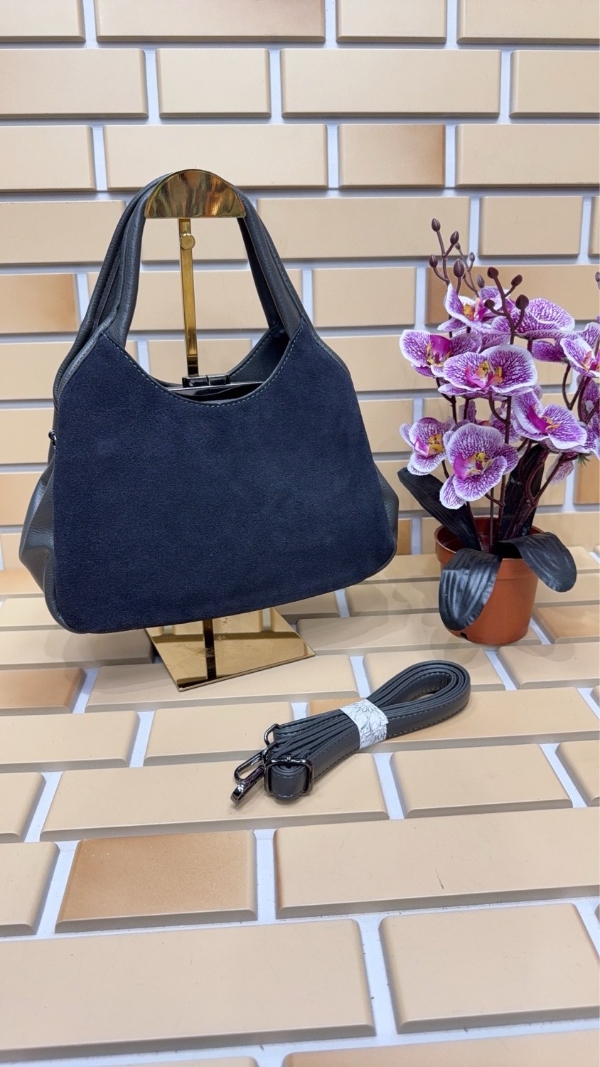 замшевая сумка,сумка хобо небольшая замшевая gu.sa,сумка женская замшевая,сумка хобо замшевая,сумка женская из натуральной замши