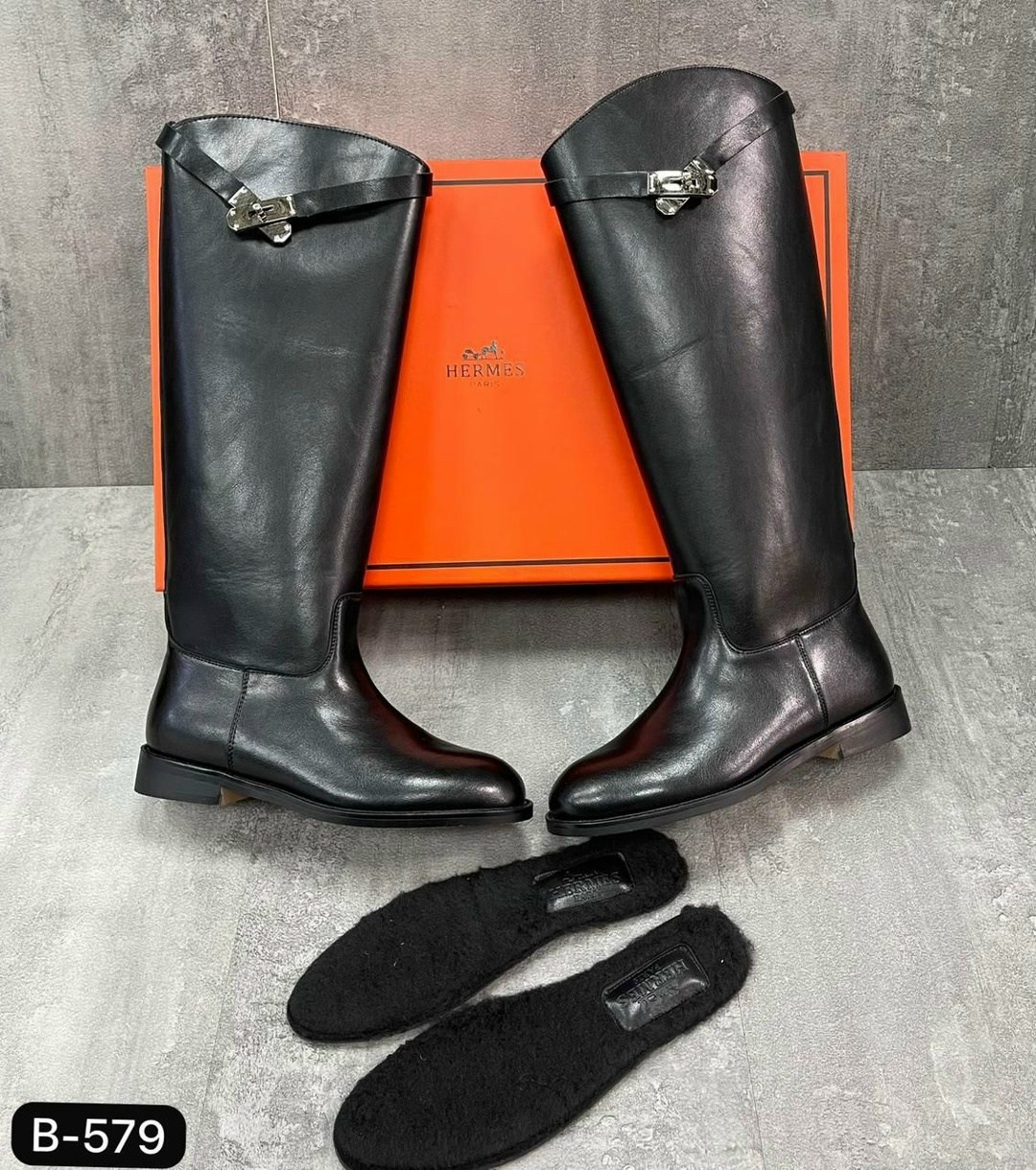 сапоги hermes,женские кожаные сапоги hermes чёрного цвета,сапоги натуральная кожа hermes hermes цвет черный,сапоги женские hermes,сапоги hermes жокейские