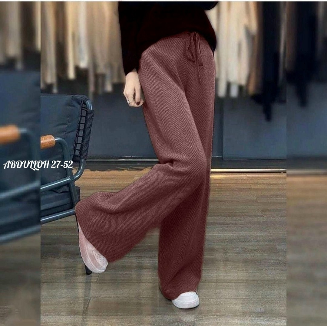 штаны палаццо женские трикотажные,вязаные брюки,широкие женские брюки,кашемировые женские штаны,женские брюки