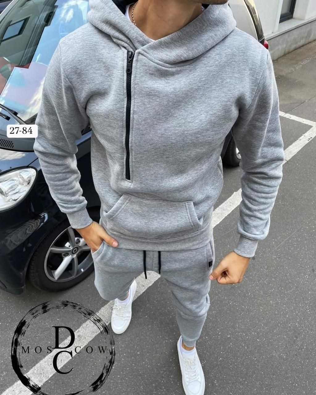 спортивный костюм мужской на флисе арт. 1347591,мужской спортивный костюм на флисе,мужской теплый спортивный костюм на флисе,спортивный костюм мужской с капюшоном серый,спортивный мужской костюм