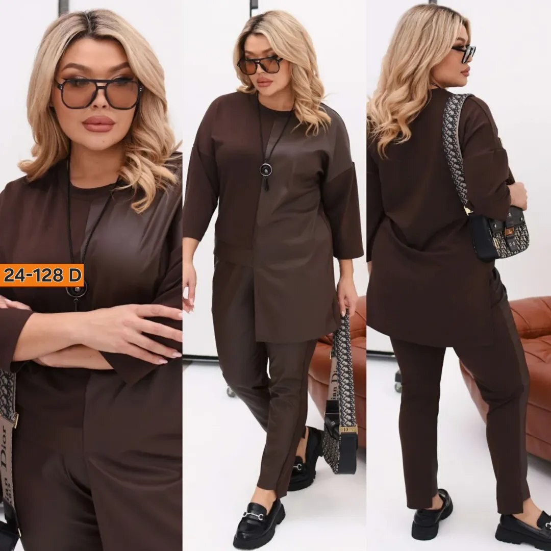 костюм женский,костюм двойка,стильные костюмы,повседневный костюм,туника большие размеров