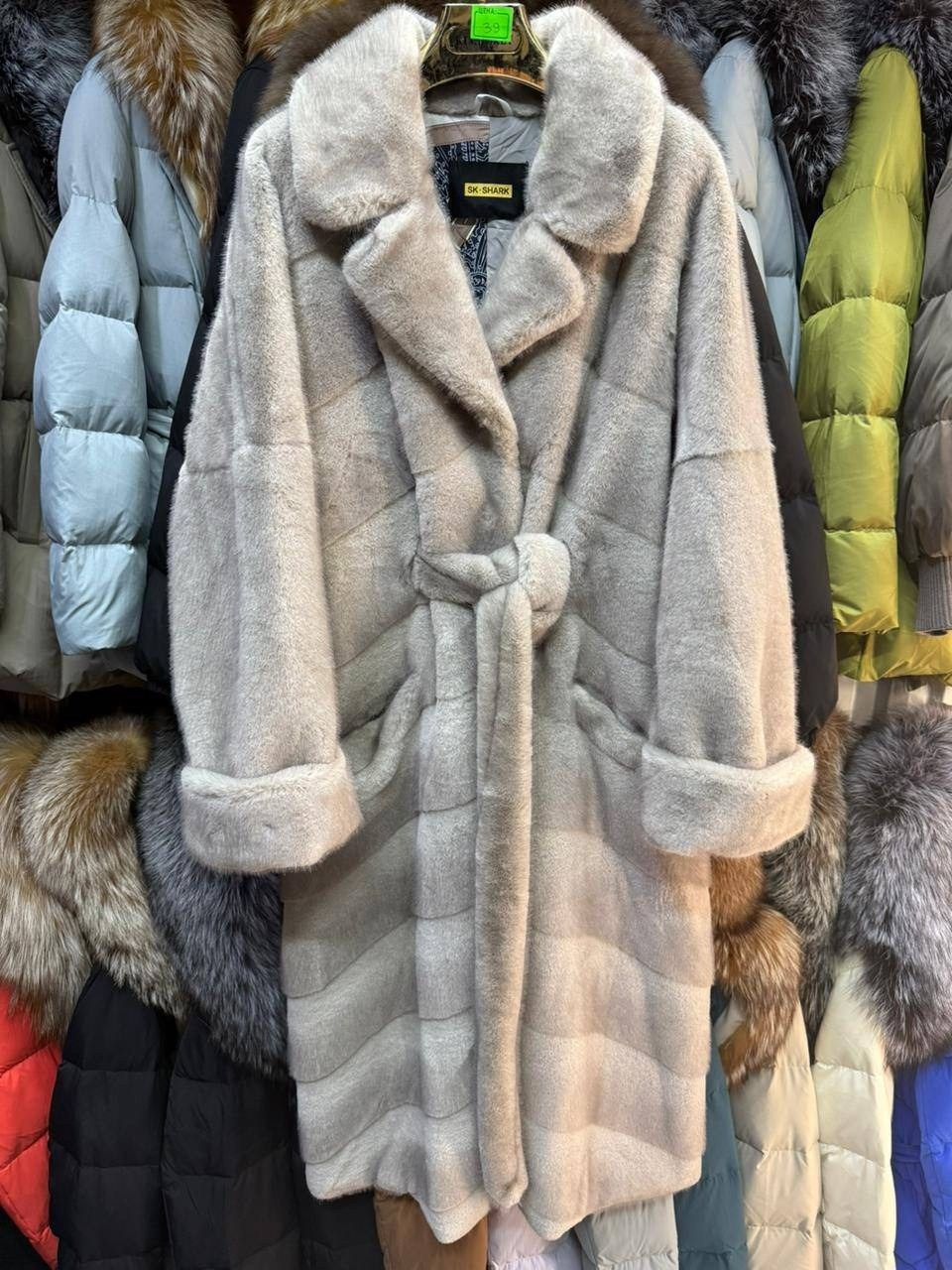 искусственная шуба из экомеха длинная felice,шуба bffur из натурального меха норки,искусственная шуба под норку,норковая шуба длинная,шуба искусственная экошуба зимняя simile instyle