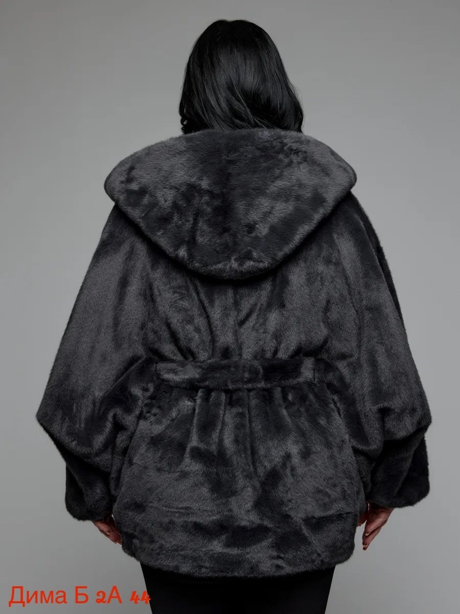 шуба летучая мышь блэкглама,норковая куртка женская,полушубок с капюшоном из эко-меха больших размеров женский артесса,шуба норковая женская,шуба