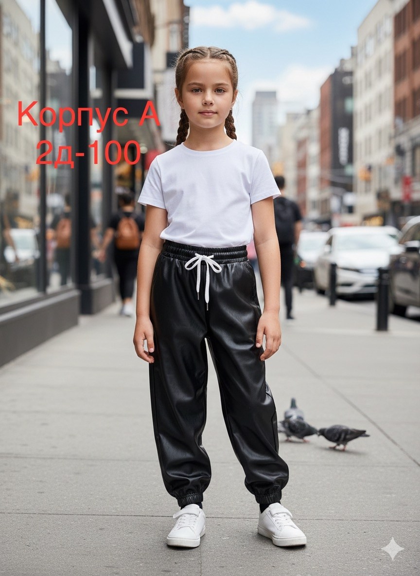 штаны кожаные,кожаные брюки,классические брюки,брюки джоггеры,джоггеры для девочки