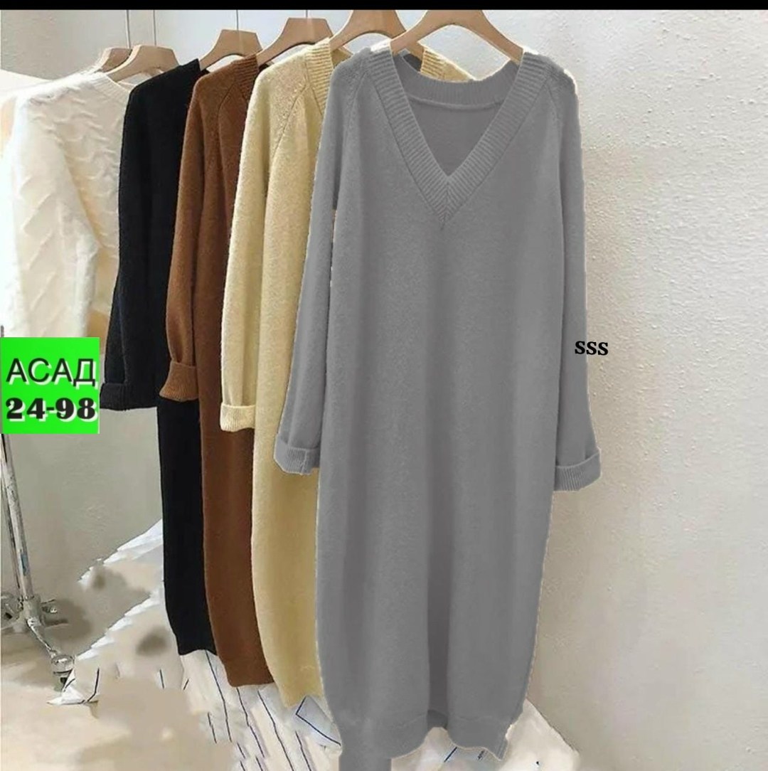 трикотажное платье,платье женская,вязаное платье свитер,шерстяное платье,платье длинное вязаное