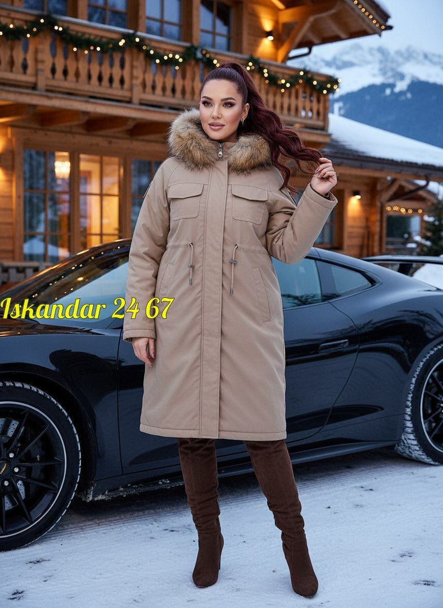 женская зимняя куртка,женский пуховик -парка (плотный материал) vo-tarun,куртка женская,пуховик женский,парка женская