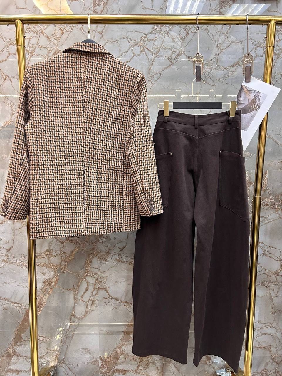 женский клетчатый шерстяной пиджак в стиле ретро,женский повседневный пиджак в клетку,пиджак женский в клетку,женский клетчатый пиджак,женский винтажный клетчатый пиджак maxdutti свободного покроя в а