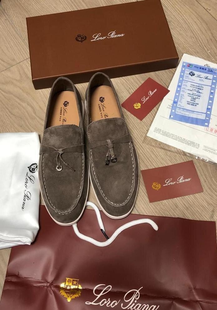 лоферы из натуральной замши loro piana,loro piana лоферы мужские,лоферы loro piana,лоферы мужские замшевые лоро пиано a100018 d.grey premium,лоферы loro piana замшевые